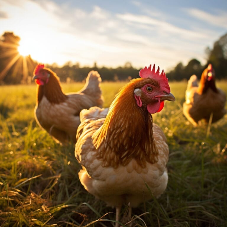 buff orpington chickens
