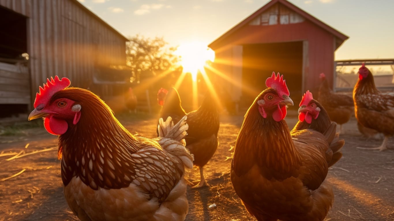 Golden Comet Chickens
GuerrillaHomesteader.com