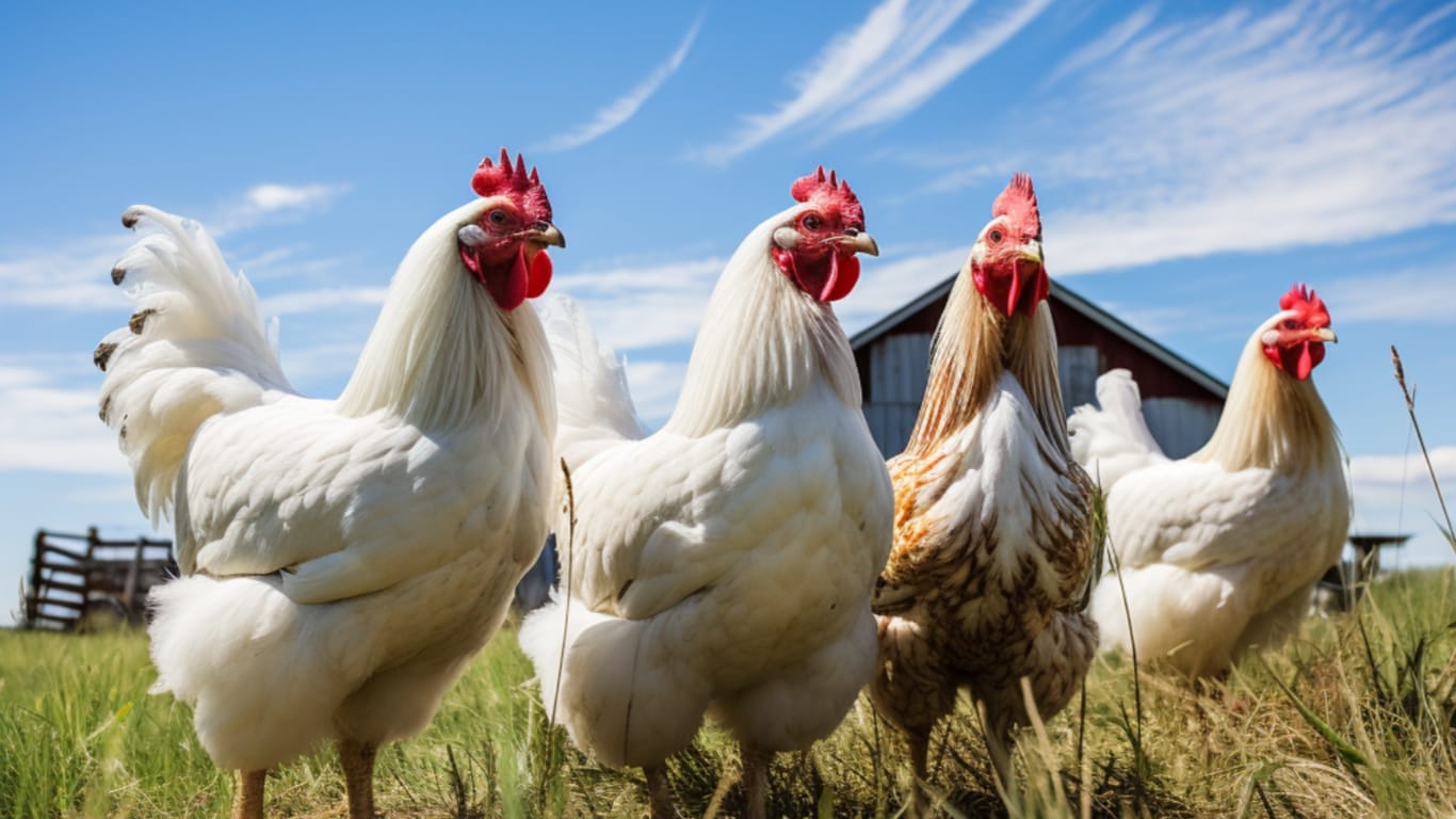 White Leghorn Chickens
GuerrillaHomesteader.com